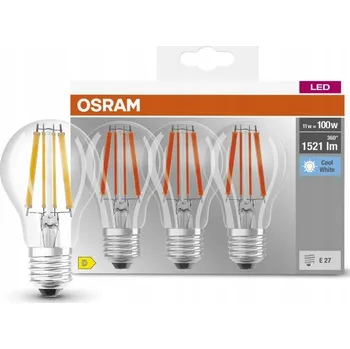 Žárovka OSRAM LED žárovka BASE CLA A E27 4000K 11W