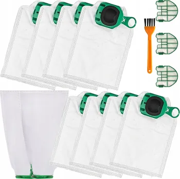 Sáček do vysavače 10 KS SÁČKŮ DO VYSAVAČE VORWERK KOBOLD VB100 FP100 + 3 FILTRY