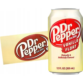 Limonáda Dr Pepper Vanilla Float Vanilkový Nápoj 355ml USA