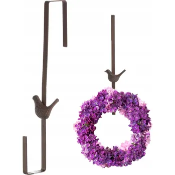 Věšák Kovový věšák na věnec