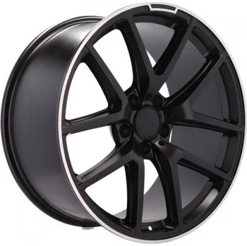 Alu kolo RACING LINE Alu kola Racing Line A8221 10.0x20 5x130 ET35 Blp - Black + Rant 84.1