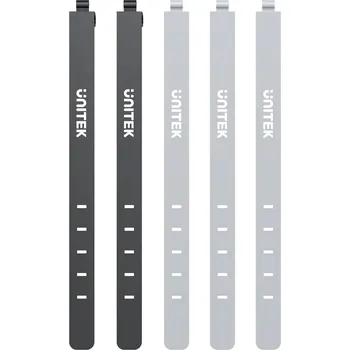 IP kamera UNITEK - Sada silikonových pásků na kabely - organizér