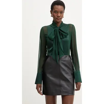 Dámská košile Hedvábné tričko Retrofete Suri FW24.10301 zelená 79X, vel. S