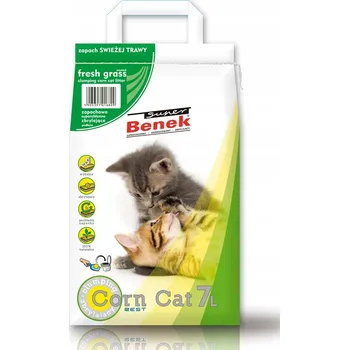 Stelivo kočky Super Benek pro kočky Cat Fresh Tráva 7l
