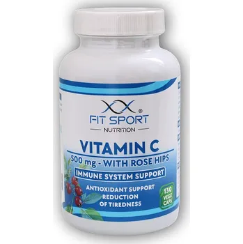 Vitamin C 500mg with Rose Hips 130 vege caps