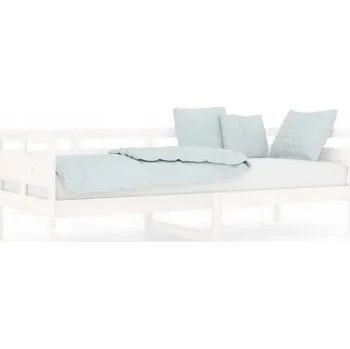 Pohovka Borová lenoška 203,5x86x66 cm bílá