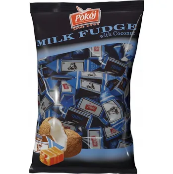 Bonbon Bonbóny Krówki Pokój COCONUT Bonbón Krówka Bonbóny Krówki Coconut Fudge Bonbón Krówka Bielska Mleczna 1kg KRZYSZTOF 1000 g