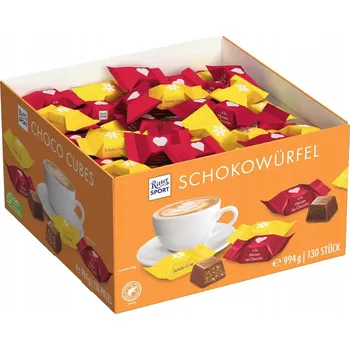 Čokoláda Čokoládky Ritter Sport Mini Schokowürfel x 130 ks
