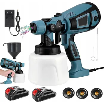 Stříkací pistole Stříkací pistole, airbrush sada pro kutily + akumulátor