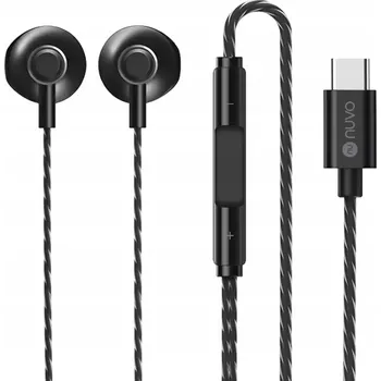 Sluchátka NUVO handsfree sluchátka USB-C konektor černá