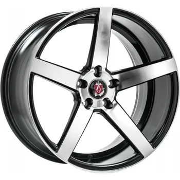 Alu kolo AXE Alu Kola Axe Ex18 8,5X19 5X120 ET40 Gloss Black/Polished Face 72,6 Výprodej