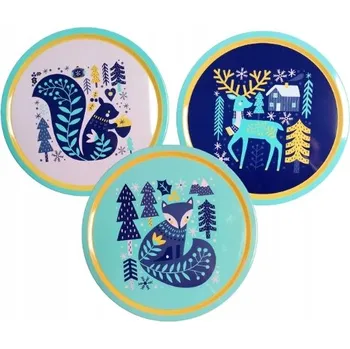 Křehké dánské vánoční sušenky Winter Woodland 750 g