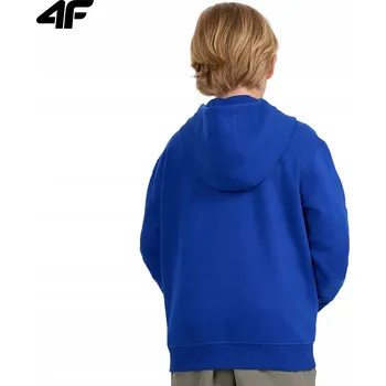 Chlapecká mikina Dětská mikina 4F bavlna , velikost 140