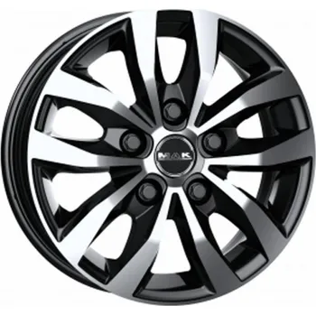 Auto-moto MAK Alu kola Mak Load5 7X17 5X108 ET46 Black Mirror 65.1