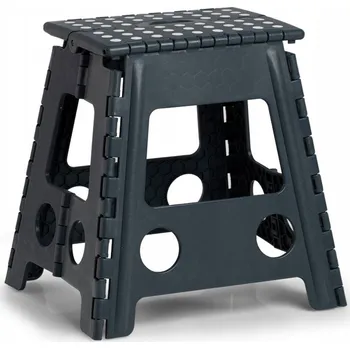 Stolička Zeller odstíny šedé 39 cm