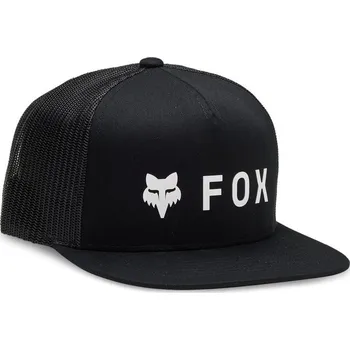 Pokrývka hlavy Kšiltovka FOX ABSOLUTE MESH SNAPBACK BLACK černá