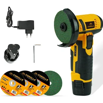 úhlová bruska SZLIFIERKA KĄTOWA AKUMULÁTOROVÁ 125MM VYSOKÝ VÝKON BEZKARTÁČOVÁ