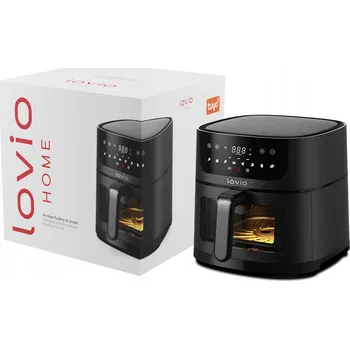fritéza Horkovzdušná fritéza Air Fryer Lovio Velká s nepřilnavým povrchem 1450W 5L
