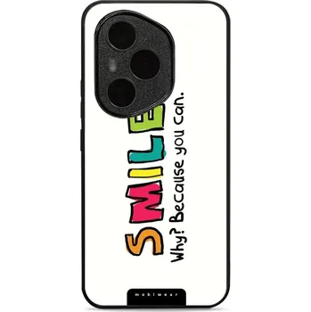 Pouzdro na mobilní telefon Lesklý kryt Mobiwear Glossy - Honor 400 Pro - G073G Smile (Prémiové lesklé pouzdro, obal, kryt Mobiwear Glossy na mobil Honor 400 Pro - G073G Smile, materiál Plast + TPU silikon - krytí po všech stranách, neošoupatelný potisk, tenké provedení, možnost)