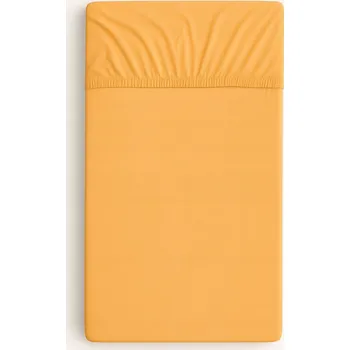 Prostěradlo Prostěradlo bavlněné s gumou do postýlky 140x70 cm - broskvové