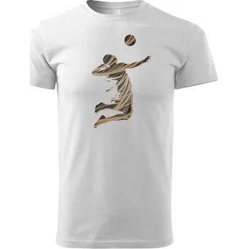 Pánské tričko Tričko s volejbalistou, volejbalové tričko na volejbal