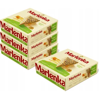 MARLENKA 3+1 BEZLEPKOVÝ Medový dort s vlašskými ořechy 4 x 800 g