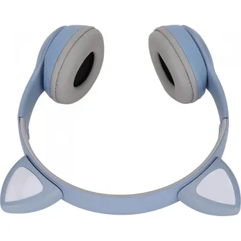Sluchátka Leventi BLUETOOTH SLUCHÁTKA CAT EAR P47M-světle modrá