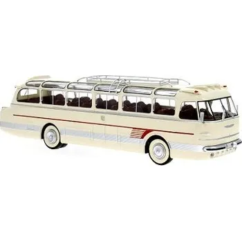 autíčko Premium ClassiXXs Autobus Ikarus 55-53 1953 white / red 47207