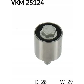 Rozvod motoru SKF VKM 25124 Vodící kladka rozvodového řemene