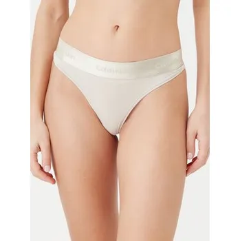 Kalhotky Calvin Klein Underwear Kalhotky string 000QF7997E Béžová L