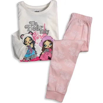 Dívčí pyžamo Dívčí pyžamo NA!NA!NA! smetanové Velikost: 116