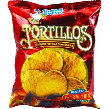 Chips Tortillos chipsy s příchutí barbecue 100 g - Granny Goose