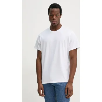 Pánské tričko Bavlněné tričko Levi's THE ESSENTIAL TEE A3328 bílá 00X, vel. S