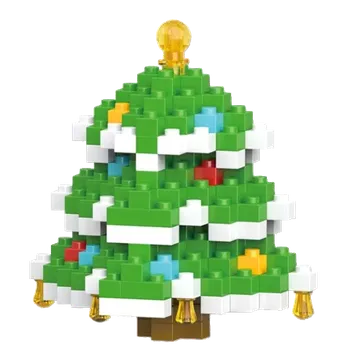 ostatní stavebnice Lele Brother Stromeček vánoční stavebnice