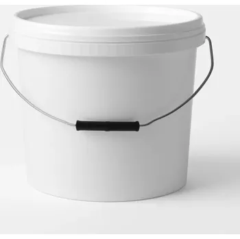 kbelík PP KBELÍK 16 l KULATÝ BÍLO/BÍLÝ VÍKO S POJISTKOU