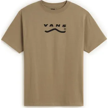 Pánské oblečení tričko pánské VANS Determined SS Bay Leaf/Black - XS