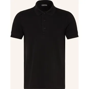 Pánská košile Tom Ford Pánská Polokošile Z Piké, černá, S