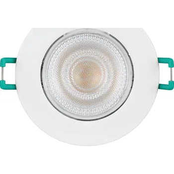 SYLVANIA 0090011 SylSpot zápustné svítidlo D87mm LED 4,8W 500lm 3000K IP44/20 bílá