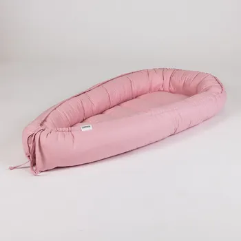 Hnízdečko pro miminko Tulimese Hnízdečko jednobarevné středně růžové VARIANTY PROVEDENÍ HNÍZDEČKA: HNÍZDEČKO SAMOSTATNÉ