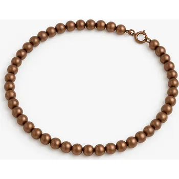 Náhrdelník Perleťový hnědý náhrdelník Aila