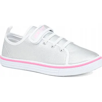 Dívčí tenisky Dětské tenisky Axim 5TE25413S stříbrné - 34