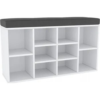 Botník Botník Kondela 104 x 54,5 x 30 cm bílý