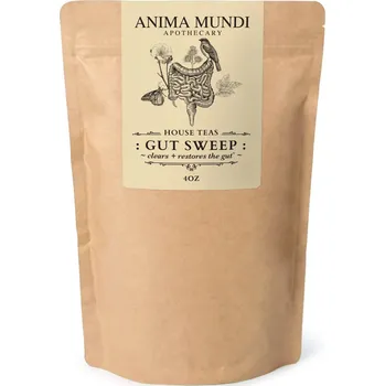 Anima Mundi Herbals (USA) Anima Mundi Gut Sweep bylinný čaj pro očistu střev (113 g)