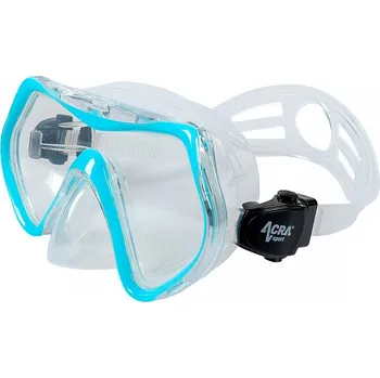 Sport Šnorchlovací set 3 v 1, SVĚTLE MODRÝ, S/M, ploutve 36-41, maska, šnorchl