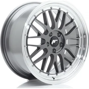 Disk JAPAN RACING Alu kola Japan Racing JR23 7.5x17 BLANK ET20-40 Hyper Gray w/Machined Lip 67.1