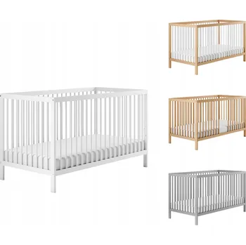 Dětská postýlka Be4home Dětská postýlka 120x60 Bílá