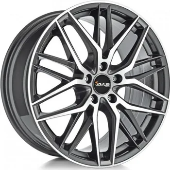 Disk AVUS Alu Kola Avus Af19 7.5x17 5x112 ET47 Anthracite Polished 66.7