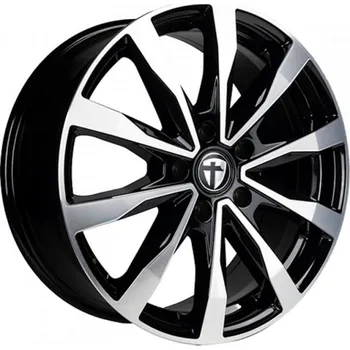 Alu kolo TOMASON Alu Kola Tomason Tn28 Flow 7.5x18 5x112 ET47 Black Polished 66.6