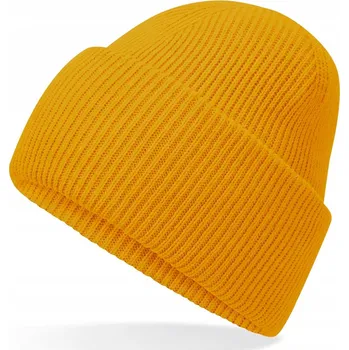 Pokrývka hlavy Beechfield zimní čepice beanie žlutá, univerzální velikost