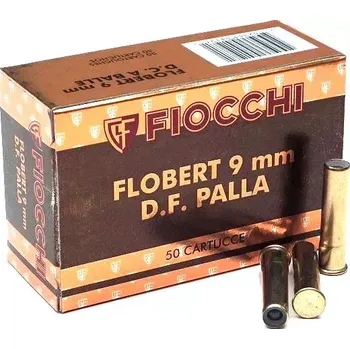 Náboj kola Náboj Flobert 9 mm Fiocchi jednotná střela